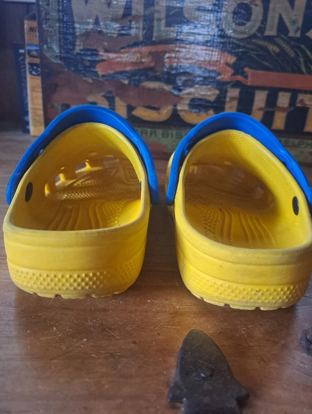 Crocs Despicable Me Clogs Kids Size 1, Fun Lab I Am Minions Stuart & Kevin 20746